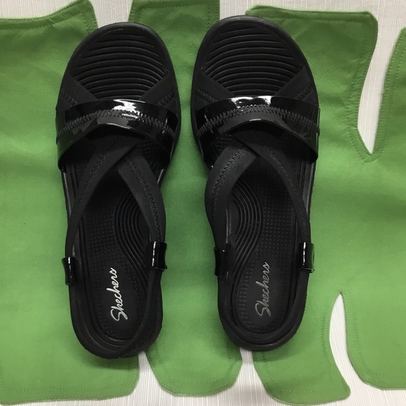 Skechers Shoes - Skechers Comfortable Looking Black Wedges